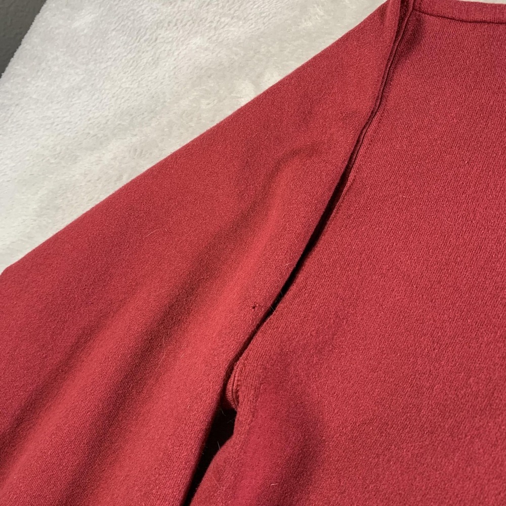 Vintage 1996 Star Trek Starfleet‎ Academy Sweatshirt Mens L Red Hanes 90s - Picture 10 of 12